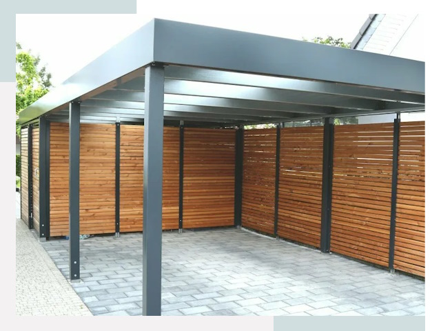 Навесы для парковки в Тихвине