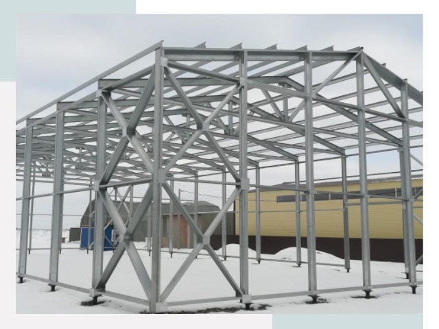 Каркасные ангары в Тихвине