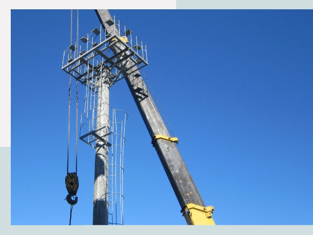 Монтаж осветительных мачт в Тихвин от 656 руб.