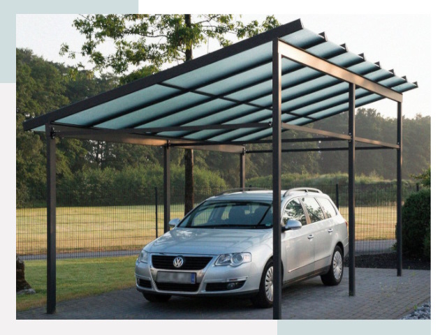 Навесы для автомобилей в Тихвине