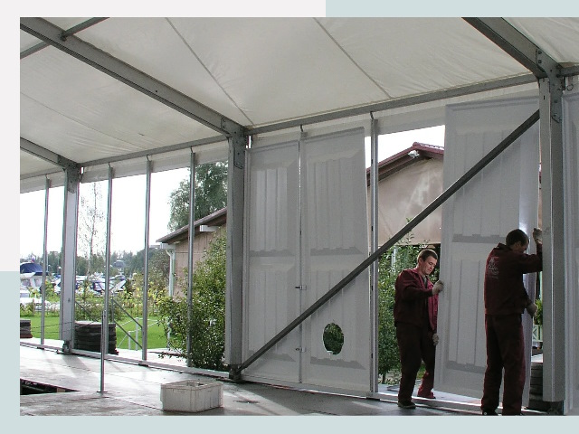 Быстро сборные шатры в Тихвин от 656 руб. за м²