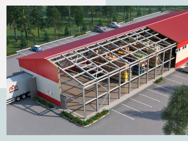 Проектирование ангаров в Тихвине от 656 руб.