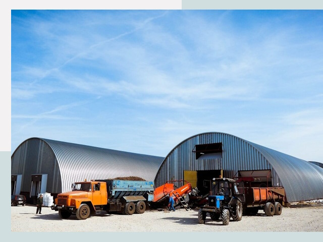 Ангары для спецтехники в Тихвине